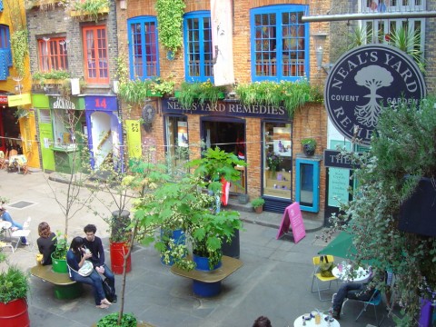 Neal’s Yard, Covent Garden, WC2H 9DP